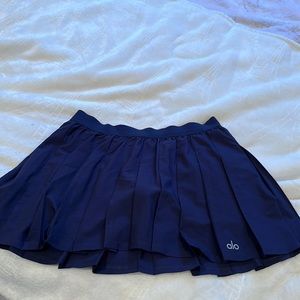 alo navy skirt size small